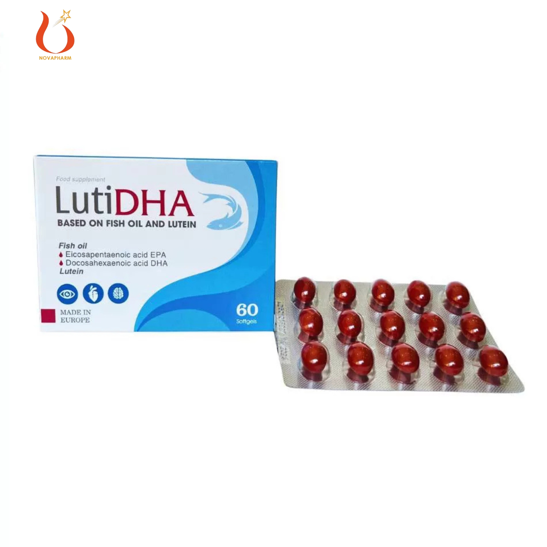 LutiDHA được phân phối bởi Novapharm Việt Nam