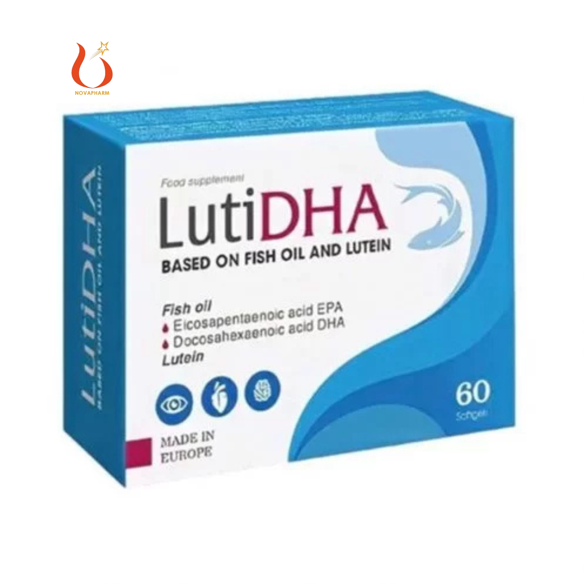 LutiDHA được phân phối chính hãng bởi Novapharm Việt Nam LutiDHA được phân phối chính hãng bởi Novapharm Việt Nam