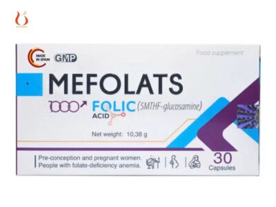 Viên Uống Mefolats – Bổ Sung Folic Acid Hỗ Trợ Phụ Nữ Mang Thai