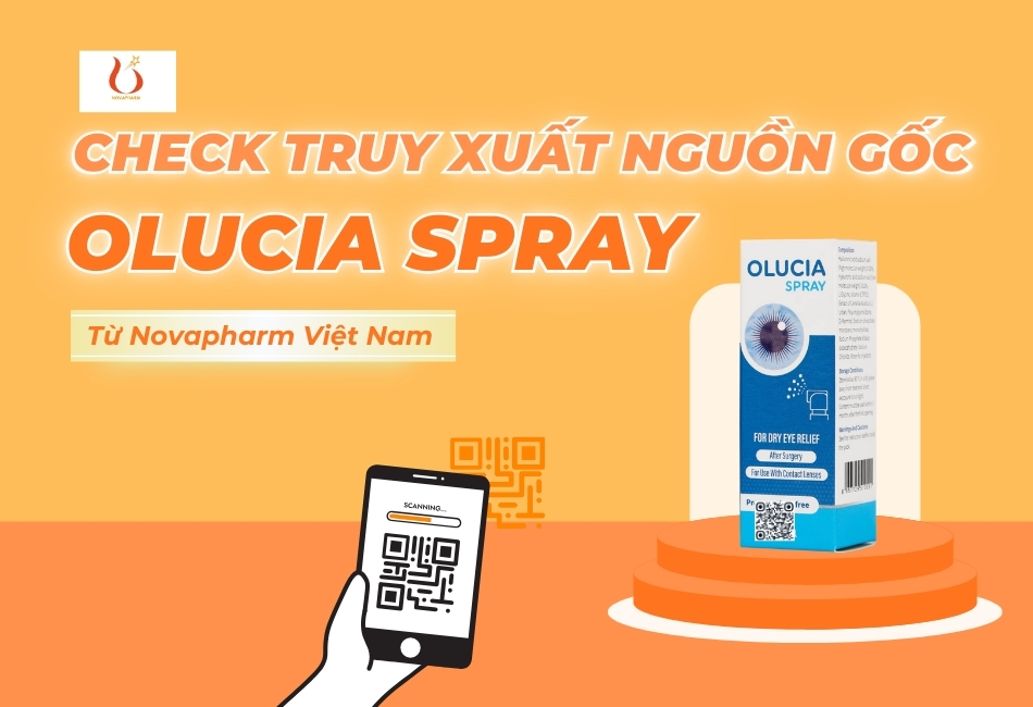 Cách Kiểm Tra Nguồn Gốc Olucia Spray Novapharm Việt Nam
